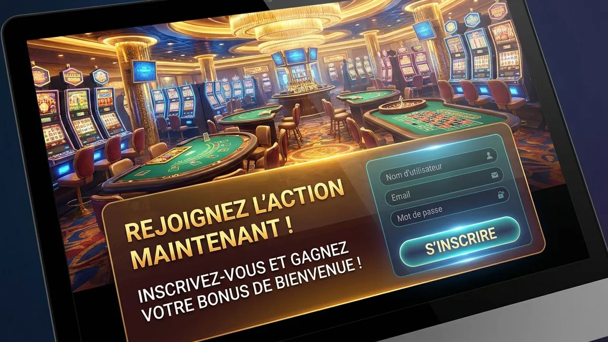 Inscription avec bonus